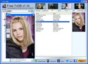 Free TvDB - náhled