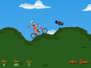 Naruto Bicycle Game - náhled