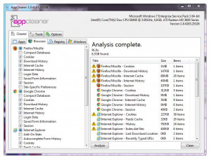 AppCleaner - náhled