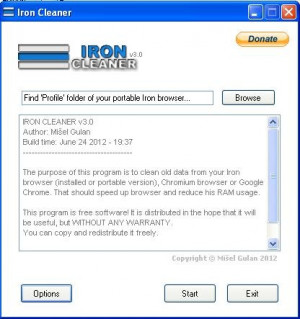IronCleaner - náhled