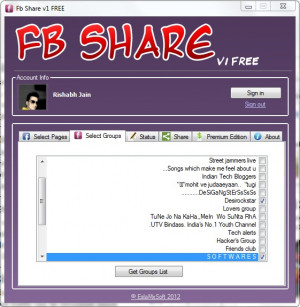 FBShare - náhled