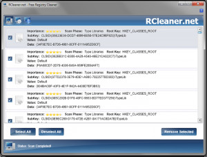 RCleaner - náhled