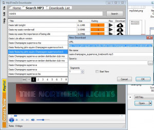 Mp3FreeZe Downloader - náhled