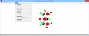 Molecule Constructor - náhled