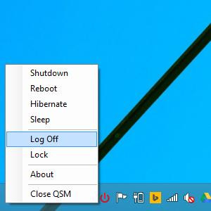 Quick Shutdown Menu  - náhled