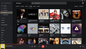 Google Play Music Desktop Player - náhled