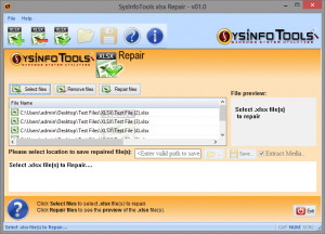 SysInfoTools XLSX Repair - náhled