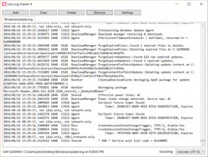 Live Log Viewer - náhled