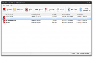BlueFox Free PDF to TIFF Converter - náhled