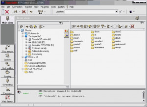 FTP control - náhled