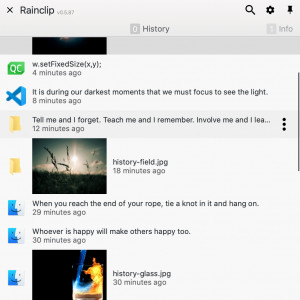 Rainclip - náhled