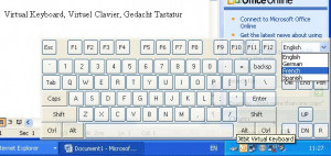 Jitbit Virtual Keyboard - náhled