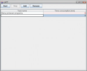 Lightweight Time Tracker - náhled