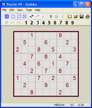 Sudoku - náhled