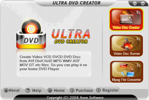 Ultra DVD Creator - náhled
