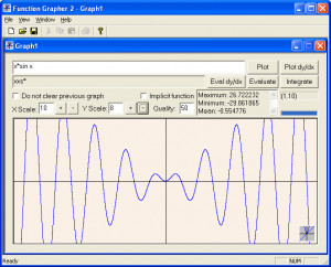 Function Grapher - náhled