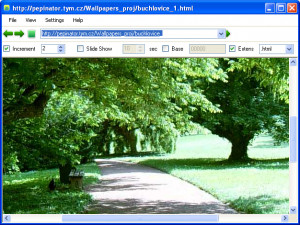 Gallery Browser - náhled