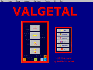 Valgetal - náhled