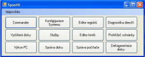 Spustit - náhled
