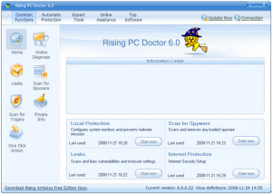 Rising PC Doctor - náhled