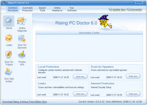 Rising PC Doctor - náhled