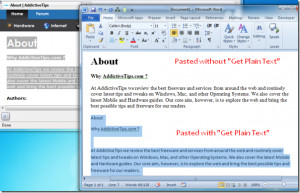 Get Plain Text - náhled