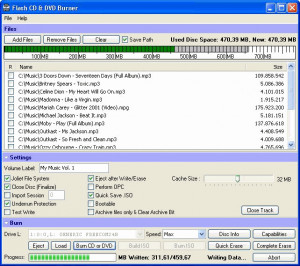 Flash CD & DVD Burner - náhled