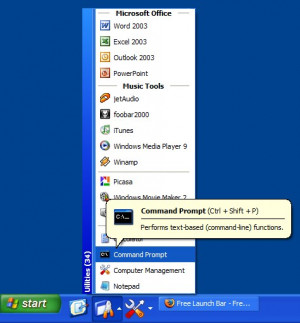 Free Launch Bar - náhled