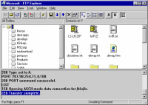 FTP Explorer - náhled