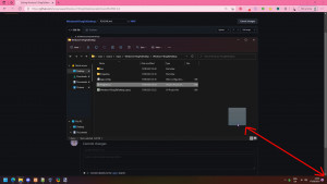 Windows11DragToDesktop - náhled