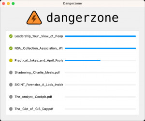Dangerzone - náhled