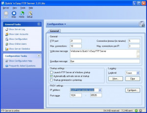 Quick n Easy FTP Server - náhled