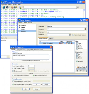 zFTPServer Suite - náhled
