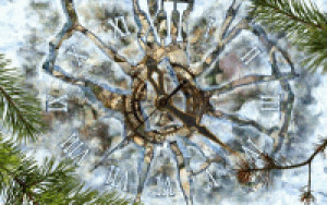 Ice clock - náhled