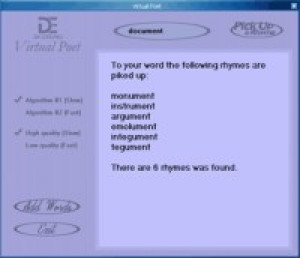 Virtual Poet - náhled