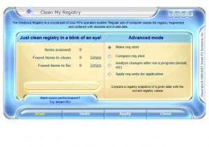 Clean My Registry - náhled