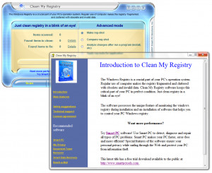 Clean My Registry - náhled