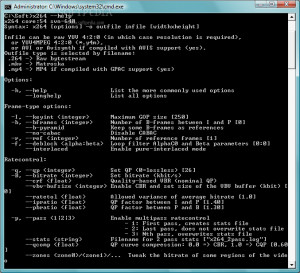 x264 Video Codec  - náhled