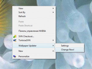 Wallpaper Updater - náhled