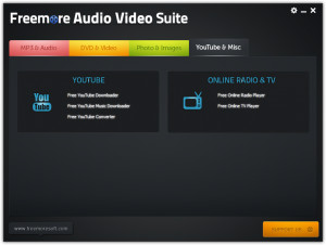 Freemore Audio Video Suite - náhled