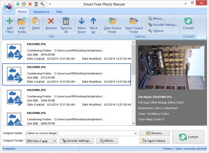 Smart Free Photo Resizer - náhled