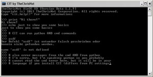 Command Interpreter Tool  - náhled