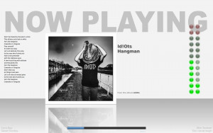 XiX Music Player - náhled