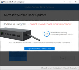 Microsoft Surface Dock Updater - náhled