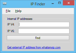 IP Finder - náhled