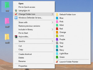 Folder Painter - náhled