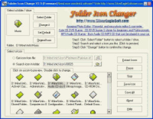 Folder Icon Changer - náhled