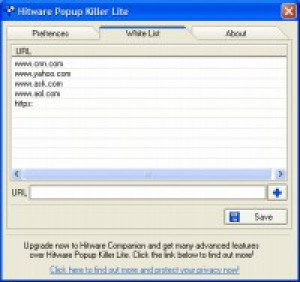 Hitware Popup Killer - náhled