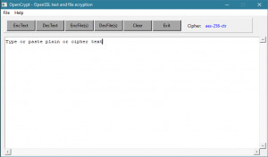 OSE File and Text Encryption - náhled