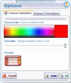 orangePixelMeter - náhled